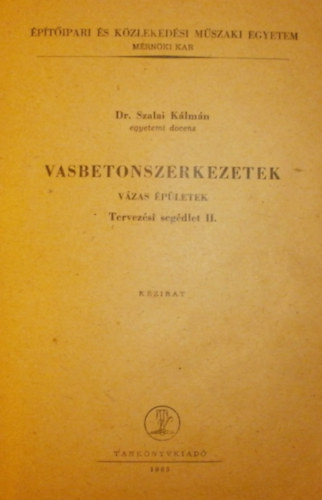 Vasbeton Szerkezetek Tervezesi Segedlet