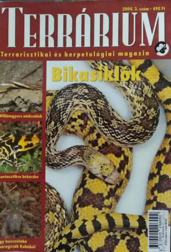 Szerk.: Fehér Tamás: Terrárium terrarisztikai és herpetológiai magazin - 2004. 3. szám antikvár