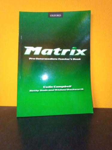 New Matrix Pre-Intermediate - Teacher's book antikvár