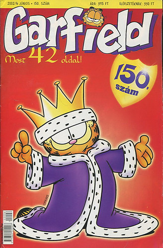 Garfield (2002/6) - 150. szám antikvár