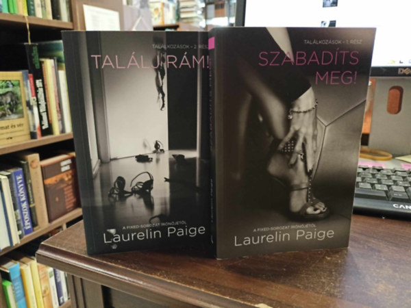 Laurelin Paige: Találkozások sorozat 1-2. Szabadíts meg!+Találj rám! antikvár