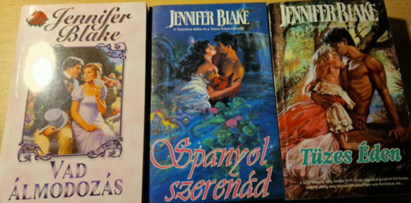 Jennifer Blake: 3 db Jennifer Blake könyvek. antikvár