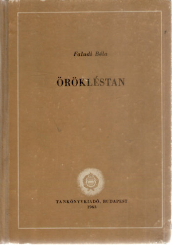 Faludi Béla: Örökléstan antikvár
