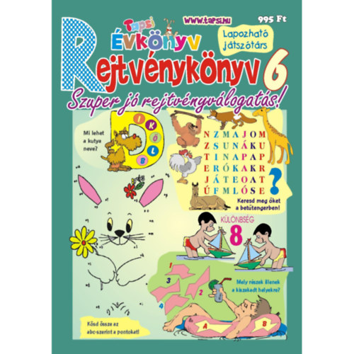 Tapsi Rejtvénykönyv 6. antikvár