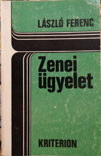 László Ferenc: Zenei ügyelet antikvár