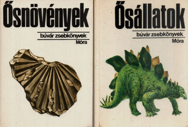 Dr. Hably Lilla, Dr. Farkas Henrik: 2 db Búvár zsebkönyvek együtt: Ősállatok - Ősnövények antikvár