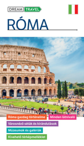 Dr. Somorjai Ferenc: Róma útikönyv - kivehető térképmelléklettel könyv