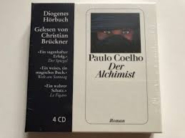 Paulo Coelho: Der Alchimist. 4 CDs antikvár