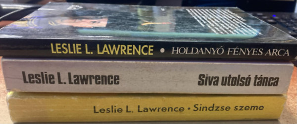 Leslie L. Lawrence: 3 db Leslie L. Lawrence könyvcsomag antikvár