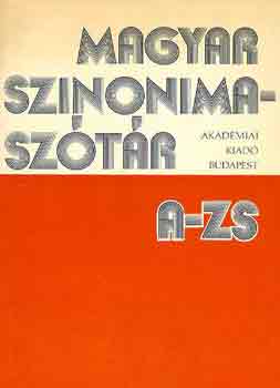 O. Nagy Gábor-Ruzsiczky Éva: Magyar szinonimaszótár (A-Zs) antikvár