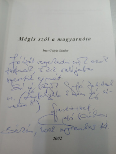 Gulyás Sándor: Mégis szól a magyarnóta antikvár