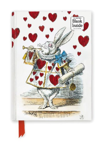 Alice's Adventures in Wonderland: White Rabbit (Foiled Blank Journal) idegen