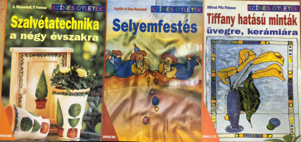 Massenkeil A.-Panesar P.: 3 db a Színes Ötletek hobbi könyvek sorozatból antikvár