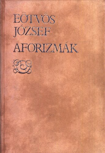 Eötvös József: Aforizmák (számozott) antikvár