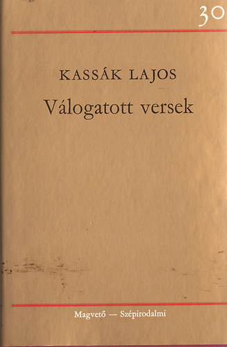 Kassák Lajos: Válogatott versek antikvár