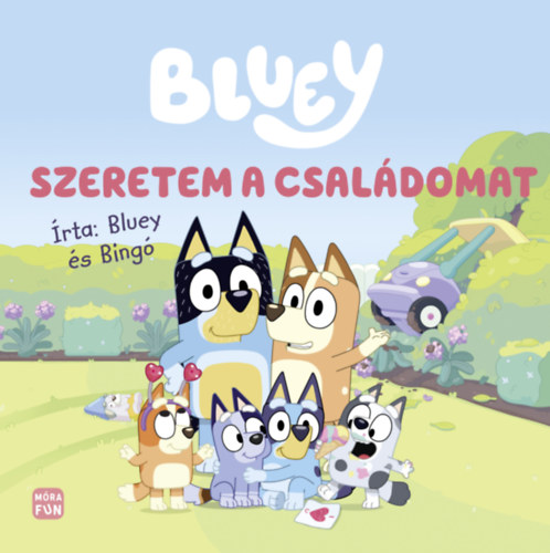 Bluey - Szeretem a családomat könyv