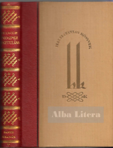 Edward Bulwer-Lytton: Pompei pusztulása antikvár