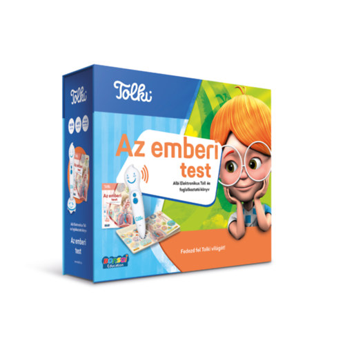 Az emberi test - Tolki interaktív hangoskönyv készletben