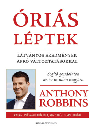 Anthony Robbins: Óriás léptek könyv