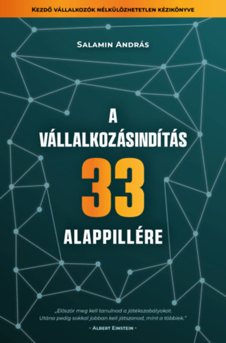 A vállalkozásindítás 33 alappillére akciós termékkép 1