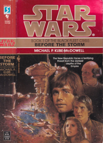 Michael P. Kube-McDowell: Before the storm (Star wars) antikvár