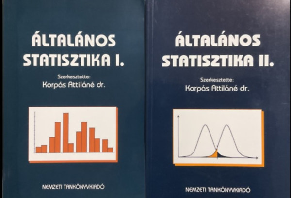 dr. (szerk.) Korpás Attiláné: Általános statisztika I-II. antikvár