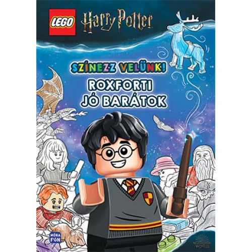 Nagy Ágnes: LEGO Harry Potter - Színezz velünk! (Roxforti jó barátok) antikvár