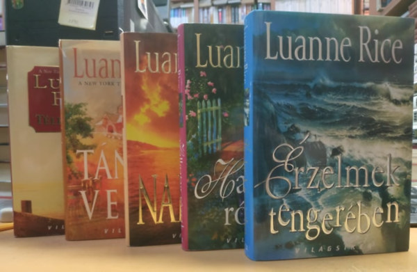 Luanne Rice: 5 db Luanne Rice: Érzelmek tengerében; Hallgatag rózsák; Naptánc; Táncolj velem!; Téli szerelem antikvár