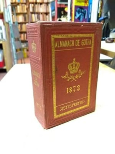 Almanach de Gotha 1873 antikvár