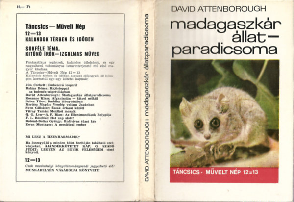 David Attenborough: Madagaszkár állatparadicsoma (Útikalandok 81.) antikvár