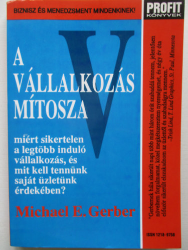 Michael E. Gerber: A vállalkozás mítosza antikvár