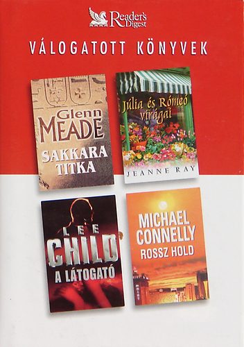 0: Válogatott könyvek-Sakkara titka-A látogató-Rossz hold-Júlia és Rómeó. antikvár