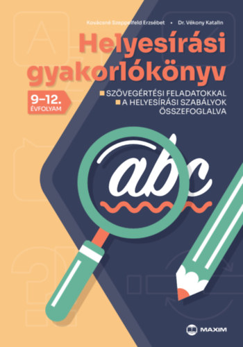 Helyesírási gyakorlókönyv 9-12. évfolyam akciós termékkép 1