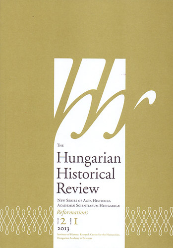 The Hungarian Historical Review 2/1 könyv