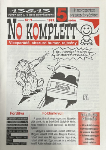 No komplett humormagazin - 1997/5. antikvár