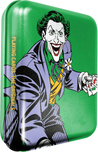 Joker DC VINTAGE póker kártya fém dobozban játékkártya