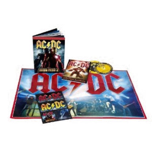 AC/DC: Iron Man 2 (Collector's Edition) + Comic book, stickers CD