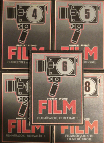 dr. Buglya Sándor: Filmkészítés a szabadban 4.,Filmkészítés műfénynél 5.,Filmműfajok,filmfajták I.,II.III. 6.,7.,8. antikvár