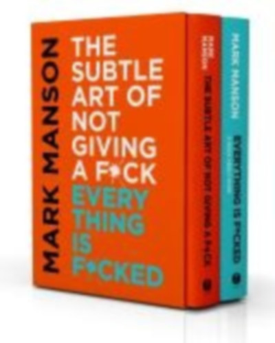 Manson, Mark: The Subtle Art of Not Giving a F*ck / Everything Is F*cked Box Set idegen