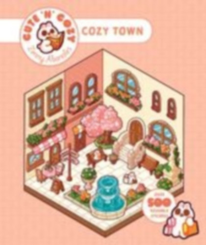 Abanales, Zenny: Cute 'n' Cozy Sticker Therapy: Cozy Town idegen