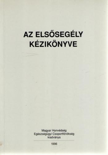 Az elsősegély kézikönyve antikvár