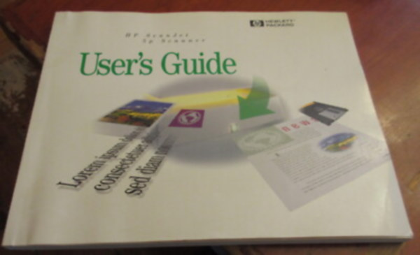 Hewlett-Packard: User's Guide - HP ScanJet 5 p Scanner antikvár