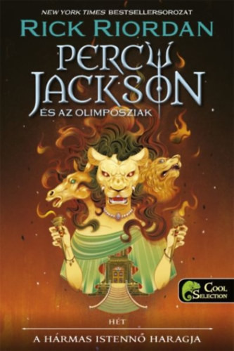 Rick Riordan: A hármas istennő haragja - Percy Jackson és az olimposziak 7. antikvár