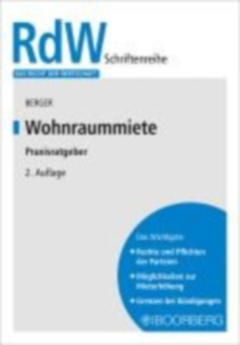 Berger, Hannes: Wohnraummiete idegen