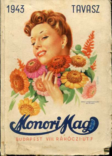 Monori Mag 1943. évi tavaszi képes főárjegyzéke antikvár