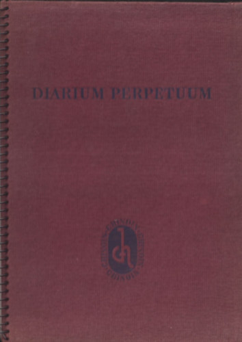 Diarium Perpetuum (gyógyszerész naptár) antikvár