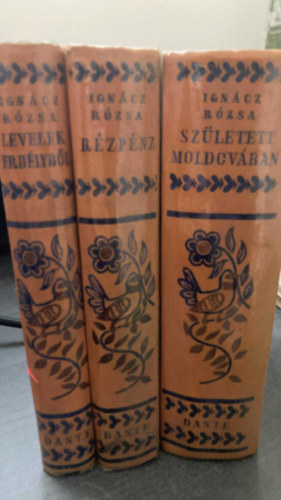 Ignácz Rózsa: 3 db Ignácz Rózsa munkái: Levelek Erdélyből + Született Moldovában + Rézpénz antikvár