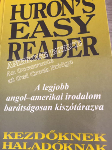 A legjobb angol-amerikai irodalom barátságosan kiszótárazva 2. - Huron's Easy Reader antikvár