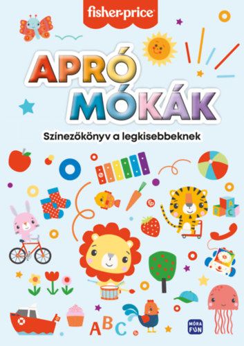 Fisher Price - Apró mókák - Színezőkönyv a legkisebbeknek akciós termékkép 1