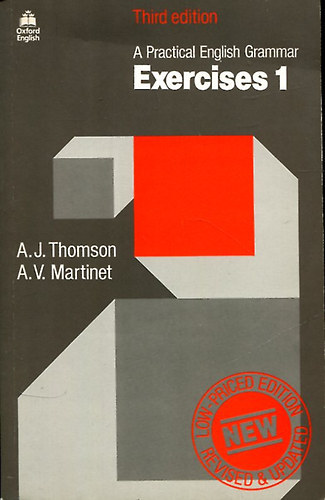 Thomson, A.J.-Martinet, A.V.: Exercises 1. (A practical English grammar) antikvár